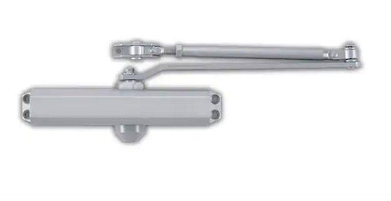 Universal Hardware Size 1-5 Heavy Duty Commercial Door Closer - 3 Mounting  Styles - ANSI Grade 1, UL 3-Hour Fire, ADA - Aluminum Finish Auction