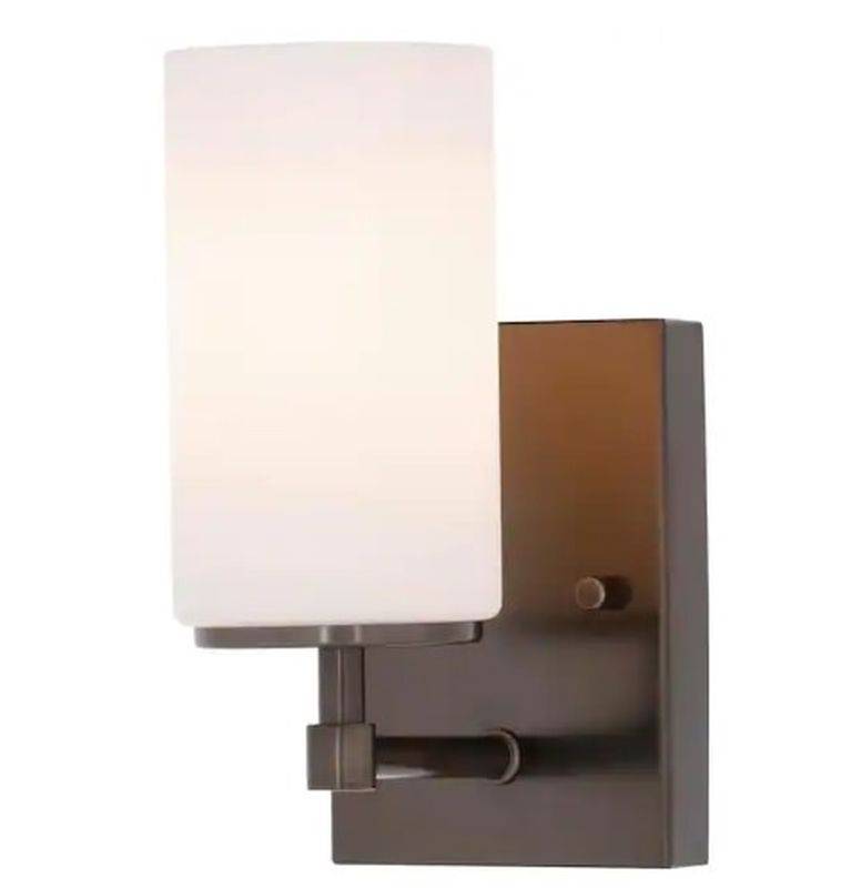 Visual Comfort Soho Sconces in Antique Brass – a Pair. Original Price: $418