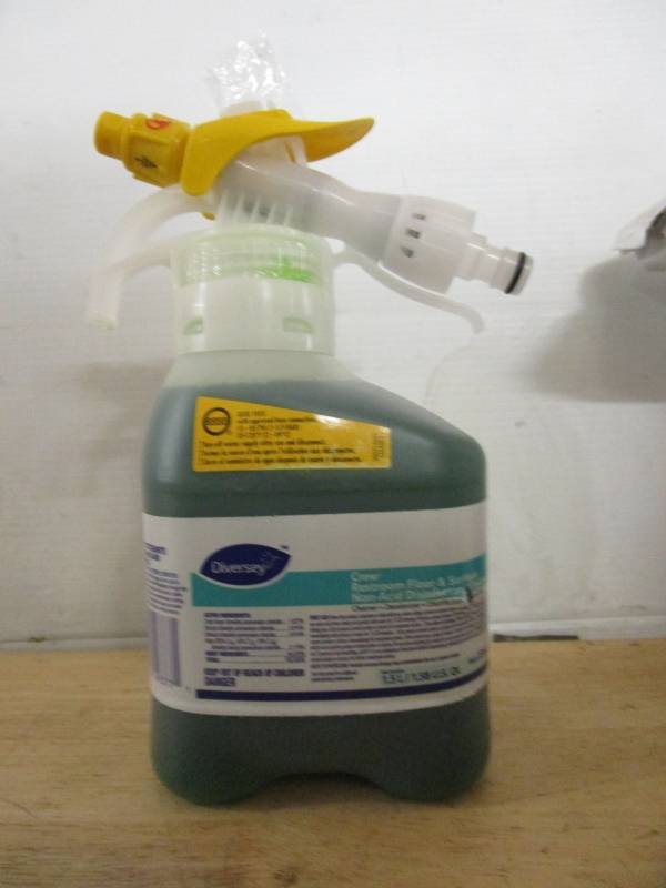 CREW RESTROOM FLOOR 7 SURFACE NON-ACID DISINFECTANT CLEANER. 1.58