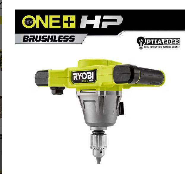 ONE+ 18V HP 1/2 in. Brushless Cordless Mud Mixer (Tool Only)