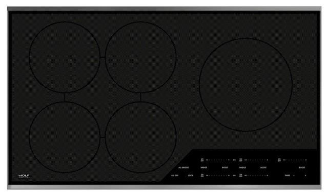 Wolf 36 Transitional Induction Cooktop Model C1365t S Retail