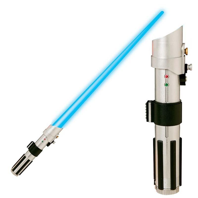 luke skywalker blue lightsaber toy