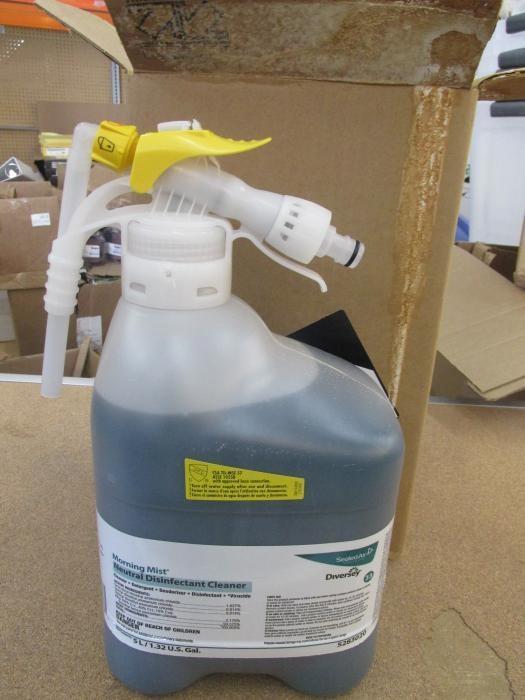 Diversey Morning Mist Neutral Disinfectant Cleaner 1 32 Gallon Auction Auction Nation