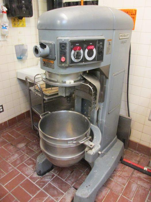 Hobart Hl600 Legacy Floor Mixer With Dough Hook And Whisk Auction
