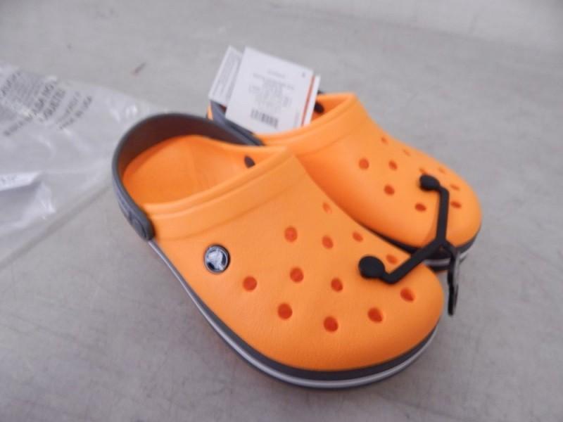 crocs blazing orange