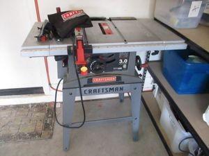 Craftsman Tools Table Saw - Mod. 137 