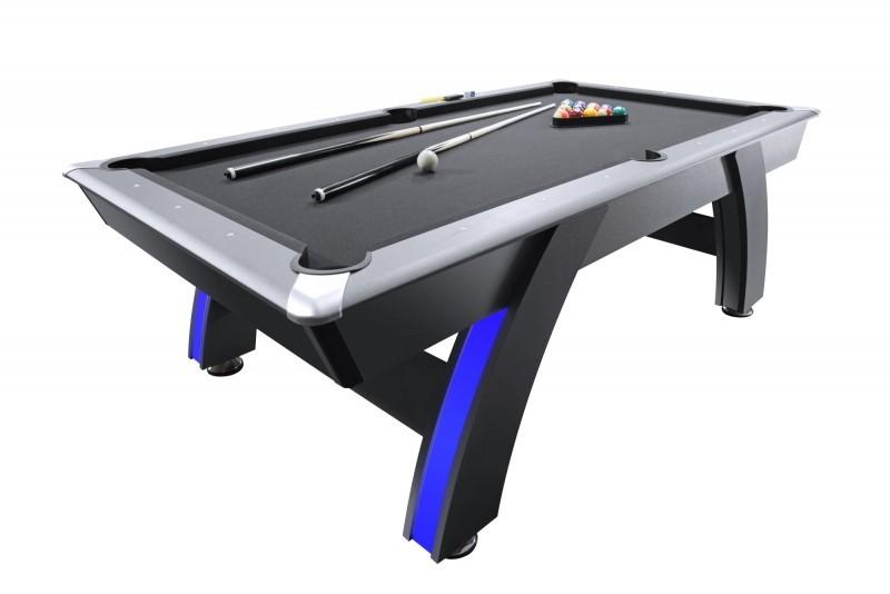 atomic 7.5 indiglo led lighted billiard table