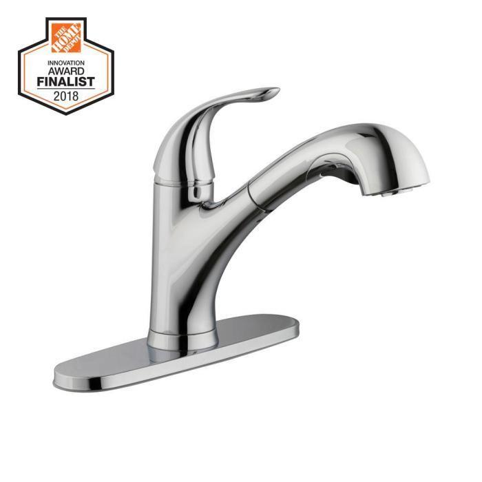 Appears New Glacier Bay Market Single Handle Pull Out Sprayer