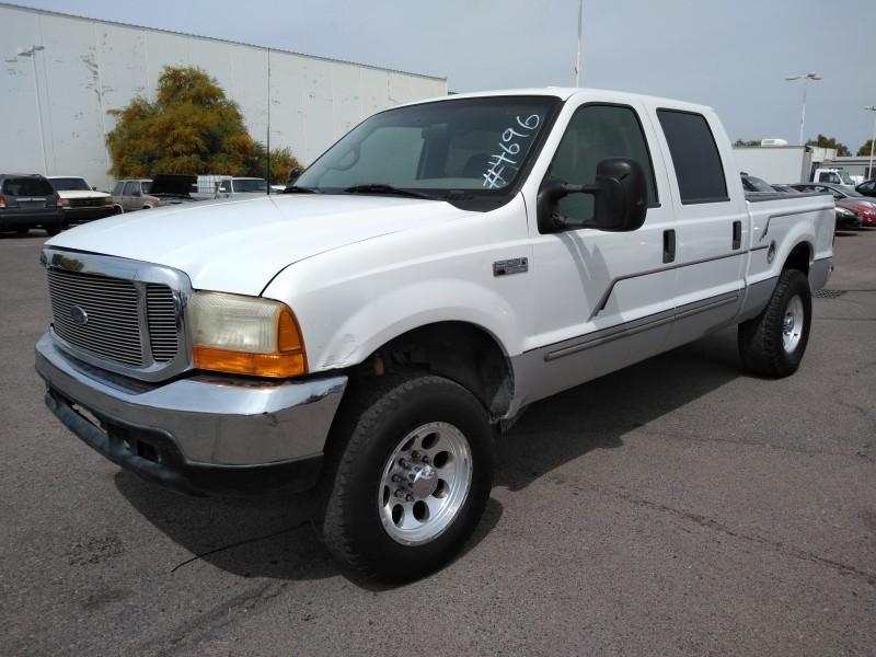 2000 Ford F 250 4 Door Crew Cab Pickup Truck Vin 1ftnw20l2yec35735