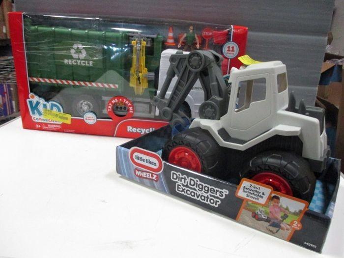 kid connection recycling truck