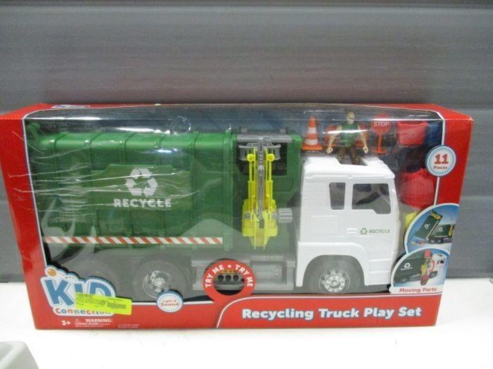 kid connection recycling truck
