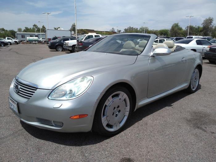 2003 Lexus Sc430 2 Door Convertible In Jthfn48u330042890 Auction