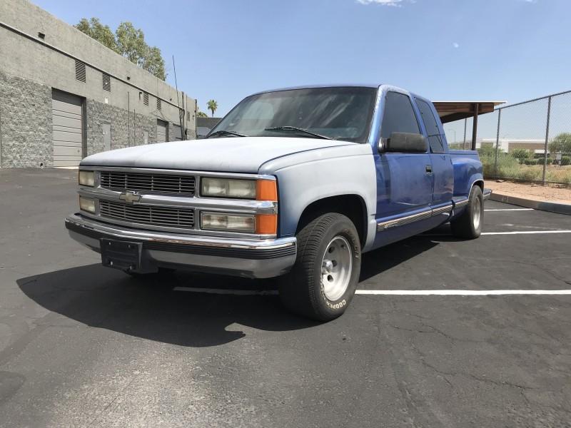 1999 Chevrolet Silverado 1500 3 Door Extended Cab Pickup Truck Vin