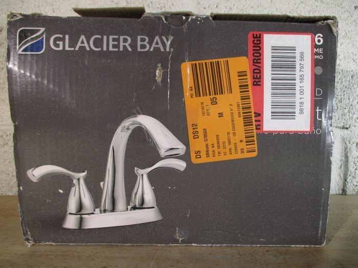 Glacier Bay Edgewood Bathroom Faucet Chrome 226 026 Auction